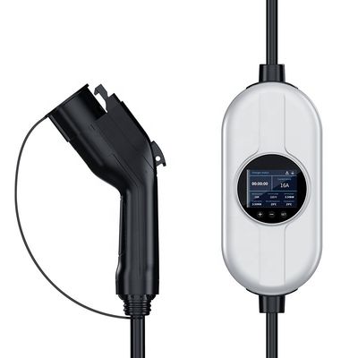 Typ 1 Przenośny ładowarka EV EVSE do domu 50Hz 60Hz zgodna z Rohs