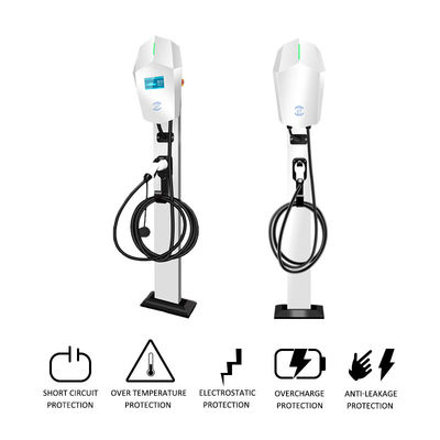 Typ 2 7KW 22kw CCS EVSE EV ładowarka DC AC OCPP IP55 dla domu